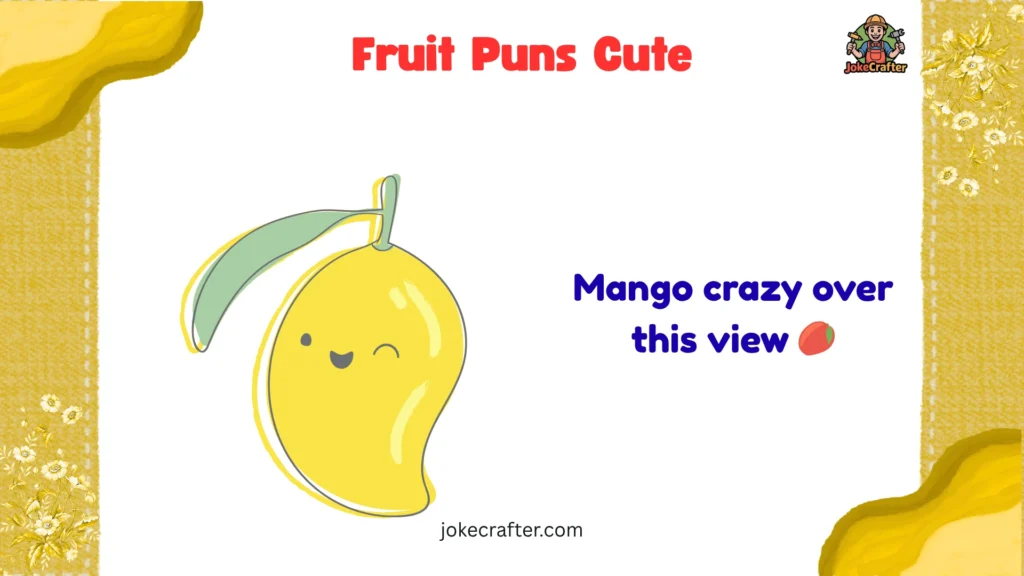 Fruit Puns Cute