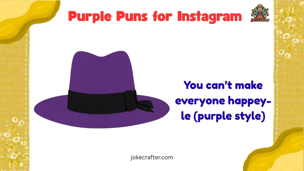 Purple Puns for Instagram
